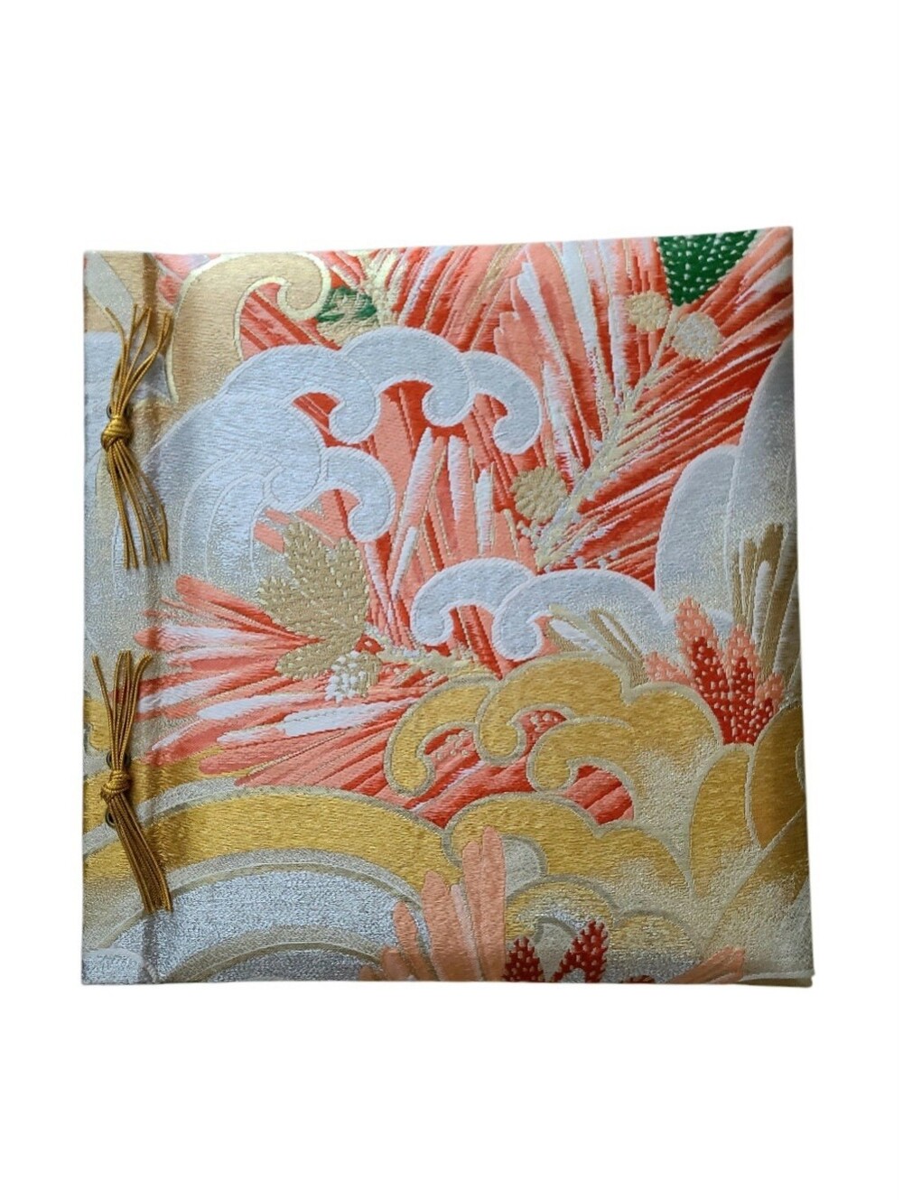 Gump's Vintage Japanese Silk Brocade Photo Album - In Original Box